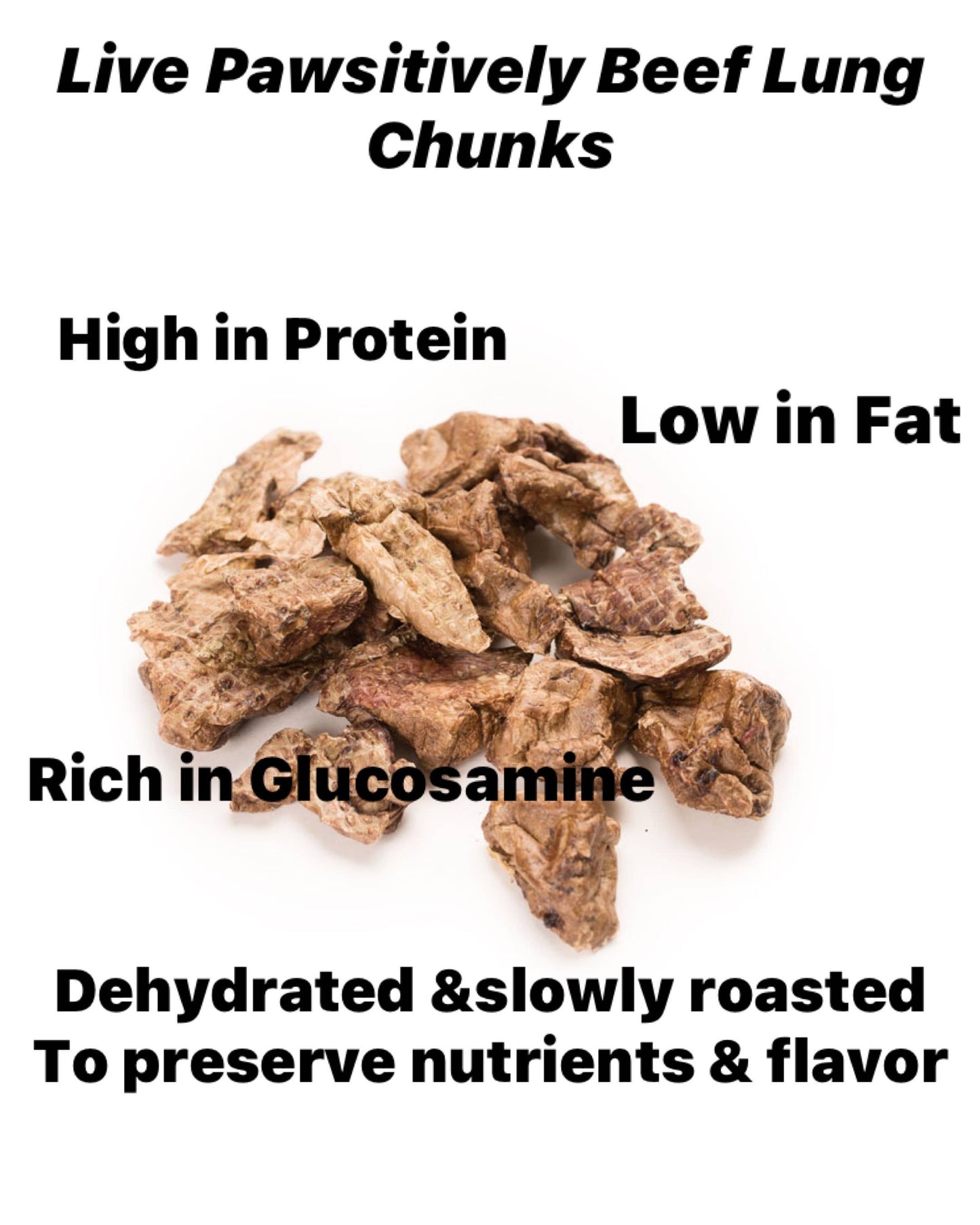 Beef Lung Chunks