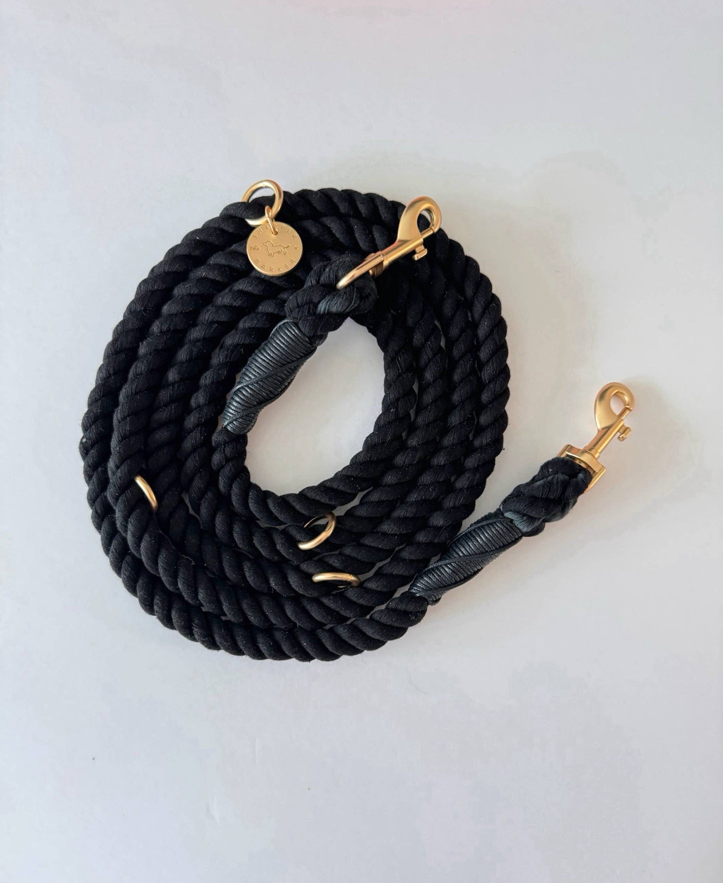 Hands Free Cotton Rope Dog Leash