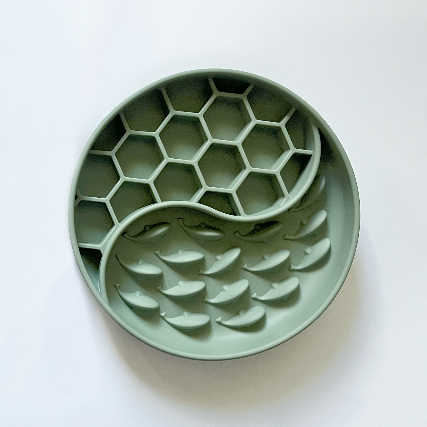 Slow Feed Enrichment Bowl | Sage Green