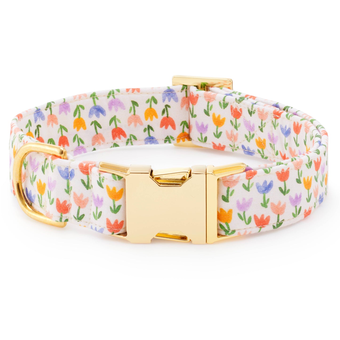 Tulip Garden Dog Collar