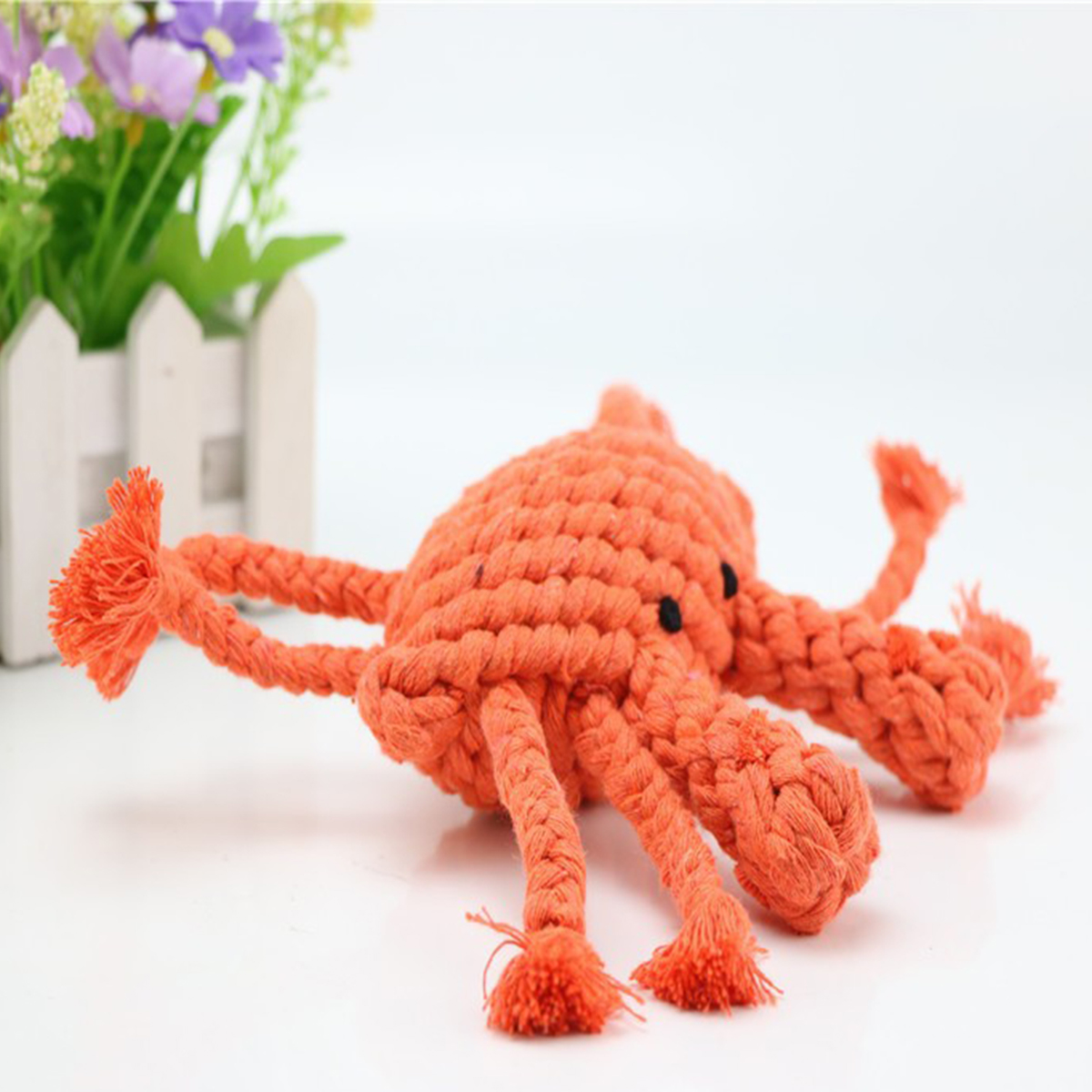 Handmade Crab Dog Toy