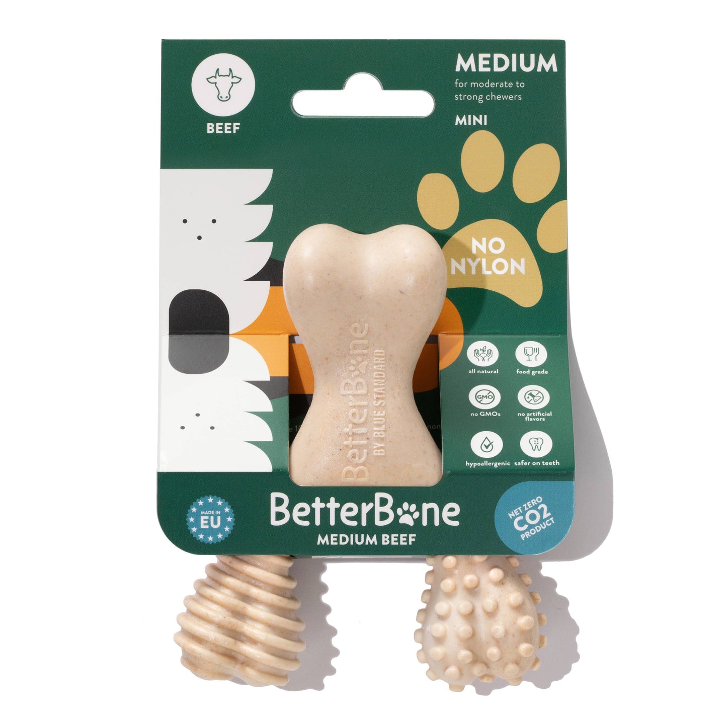 BetterBone Beef Flavored Small Size - Medium Density