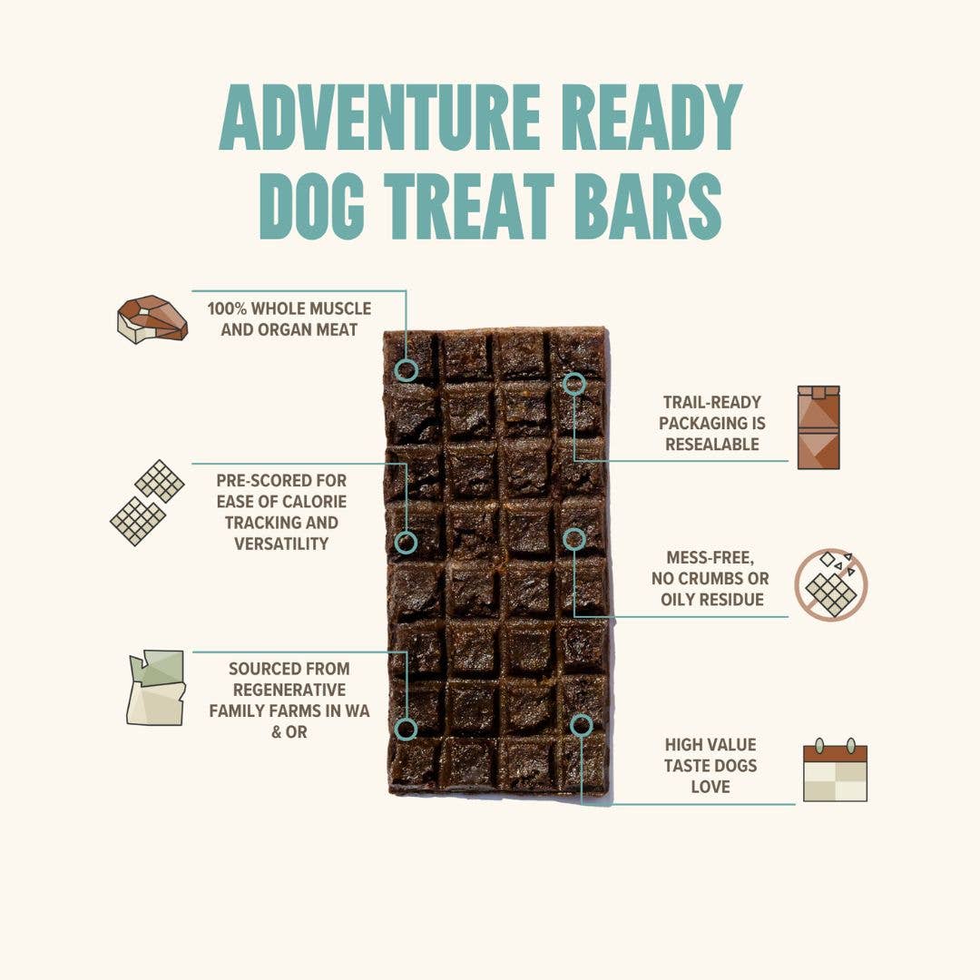 Salmon Treat & Snack Bar for Active -Dogs Energy & Recovery