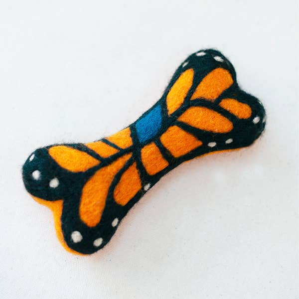 Butterfly WOOLBONE DOG TOY