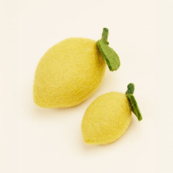 WOOL LEMON Wool Dog and Cat Toy: Large
