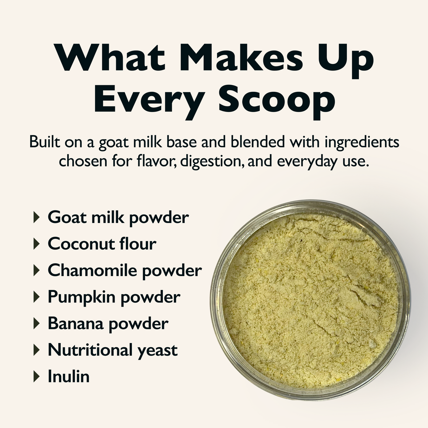 Goat Milk Dog Topper – Pumpkin & Chamomile | Gut-Friendly