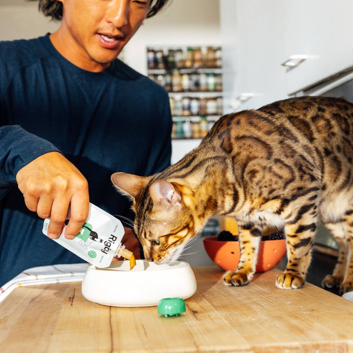 Rigby Essential Cat Treats, Chicken & Cod Lickable Pouch