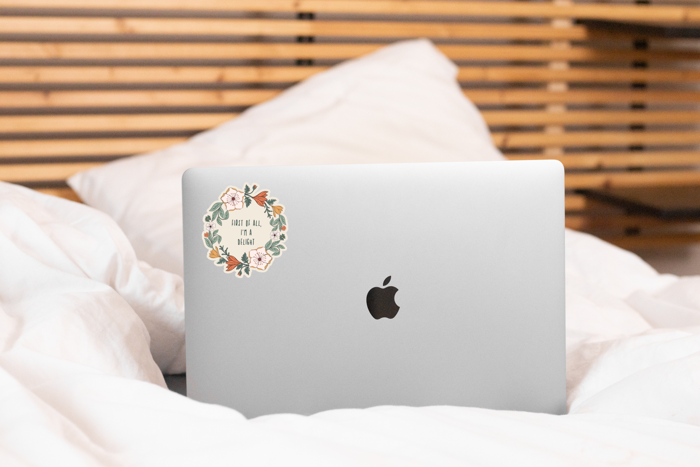 First of All, I'm a Delight Sticker