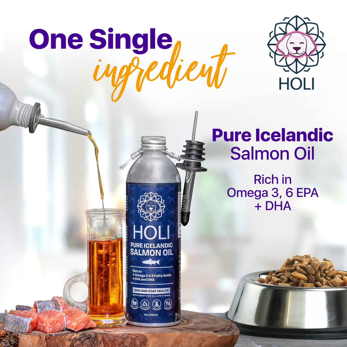 Icelandic Salmon Oil: 10 oz
