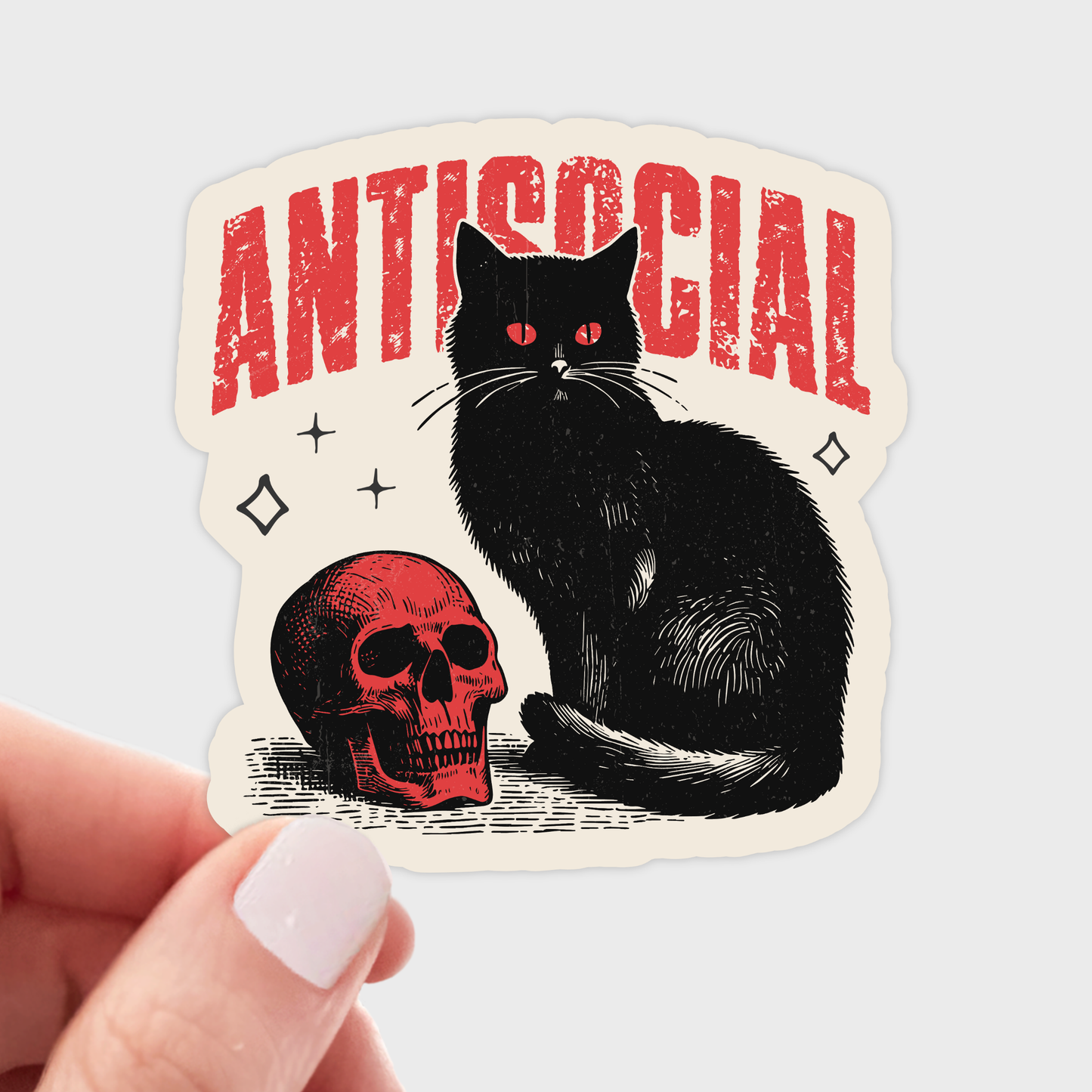 Antisocial Sticker