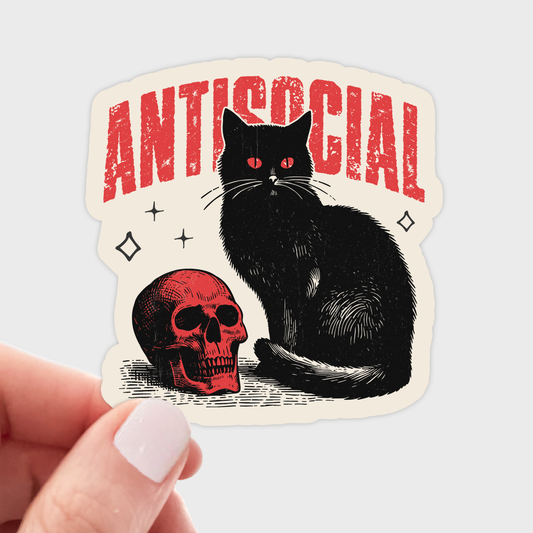 Antisocial Sticker