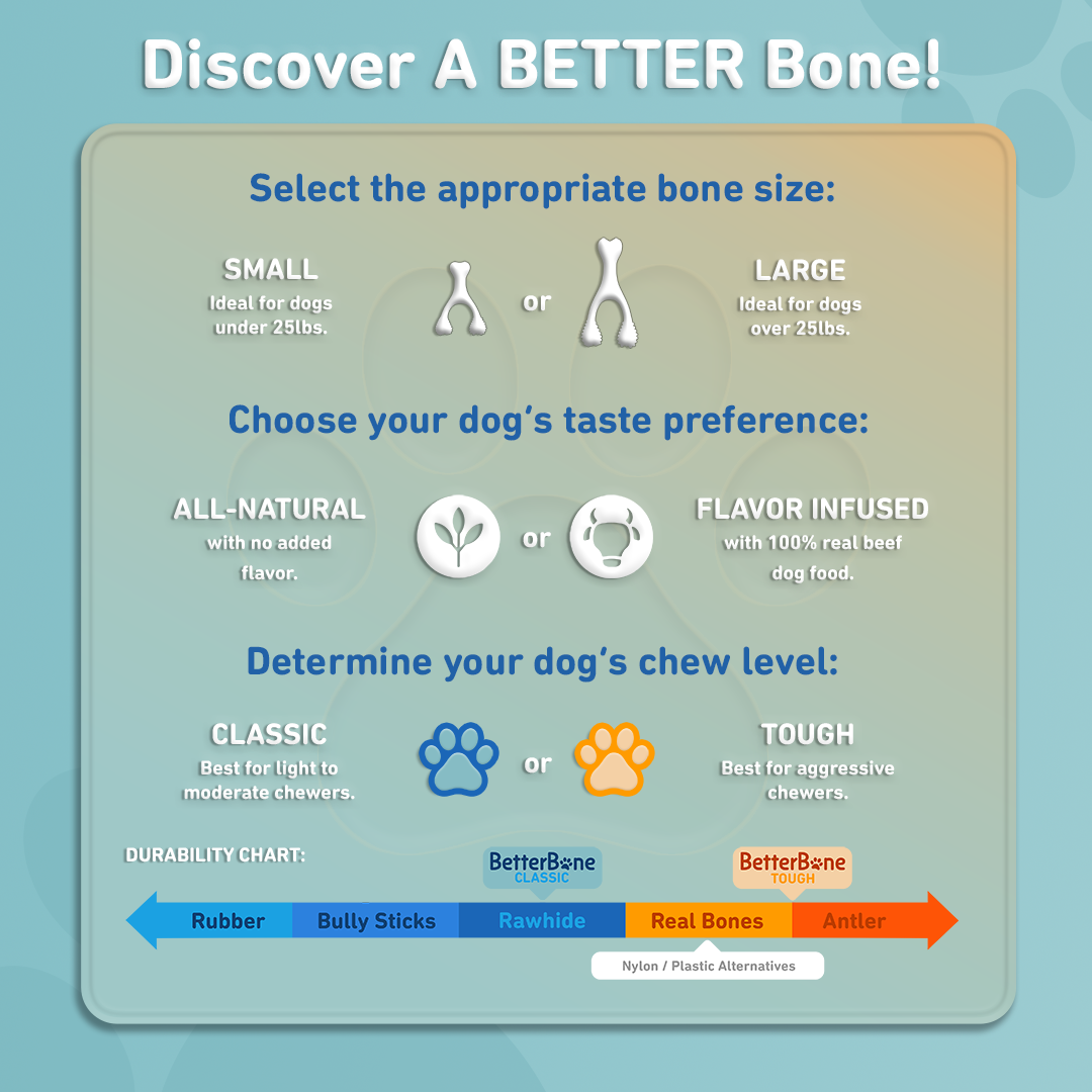 BetterBone Beef Flavored Mini Size - Soft Density