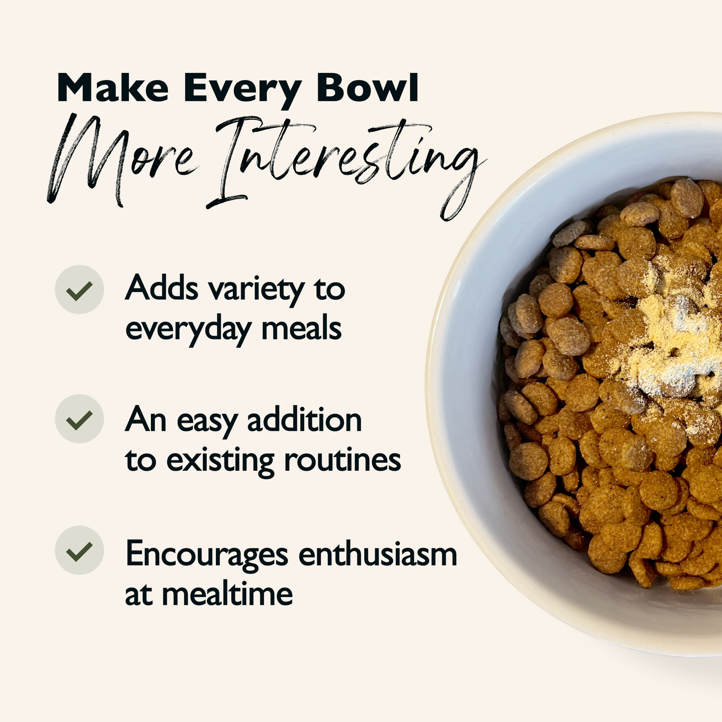 Goat Milk Dog Topper – Pumpkin & Chamomile | Gut-Friendly