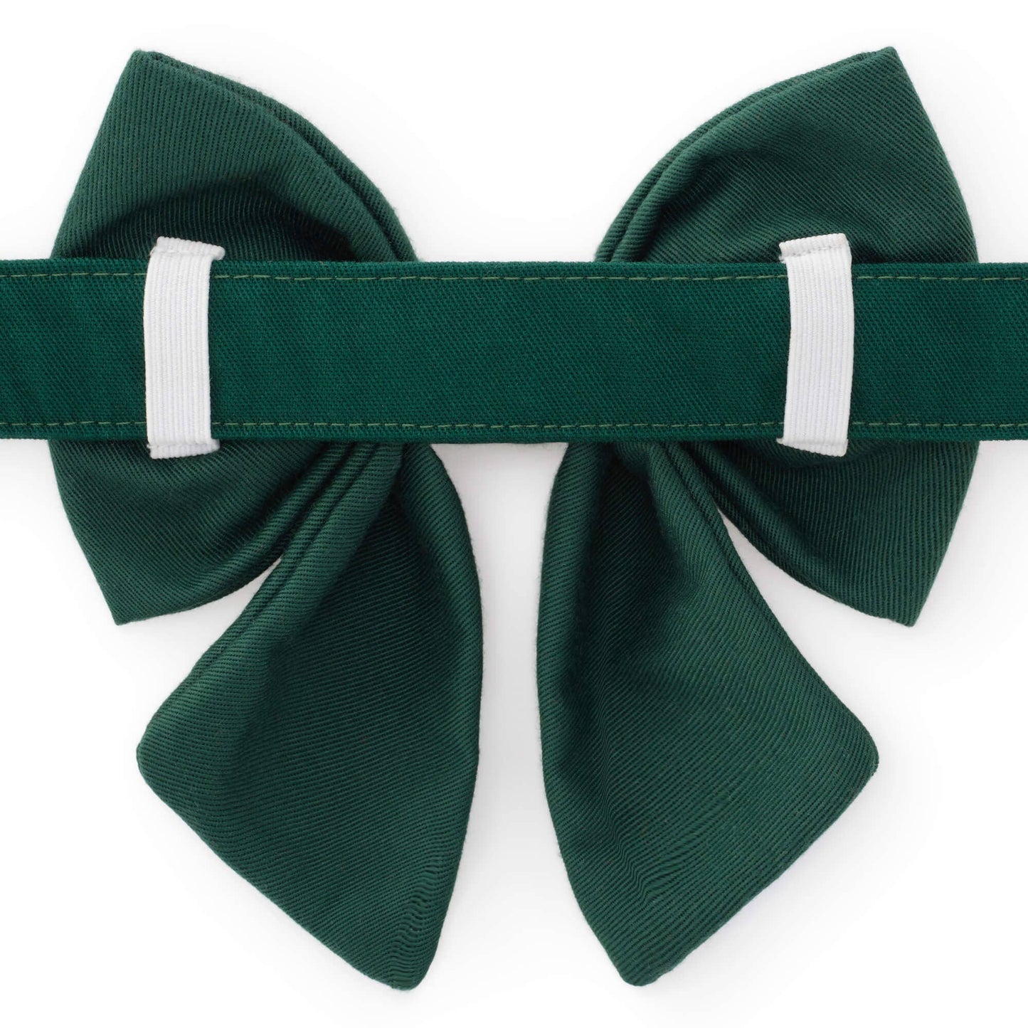 Fall Foliage Embroidered Lady Dog Bow