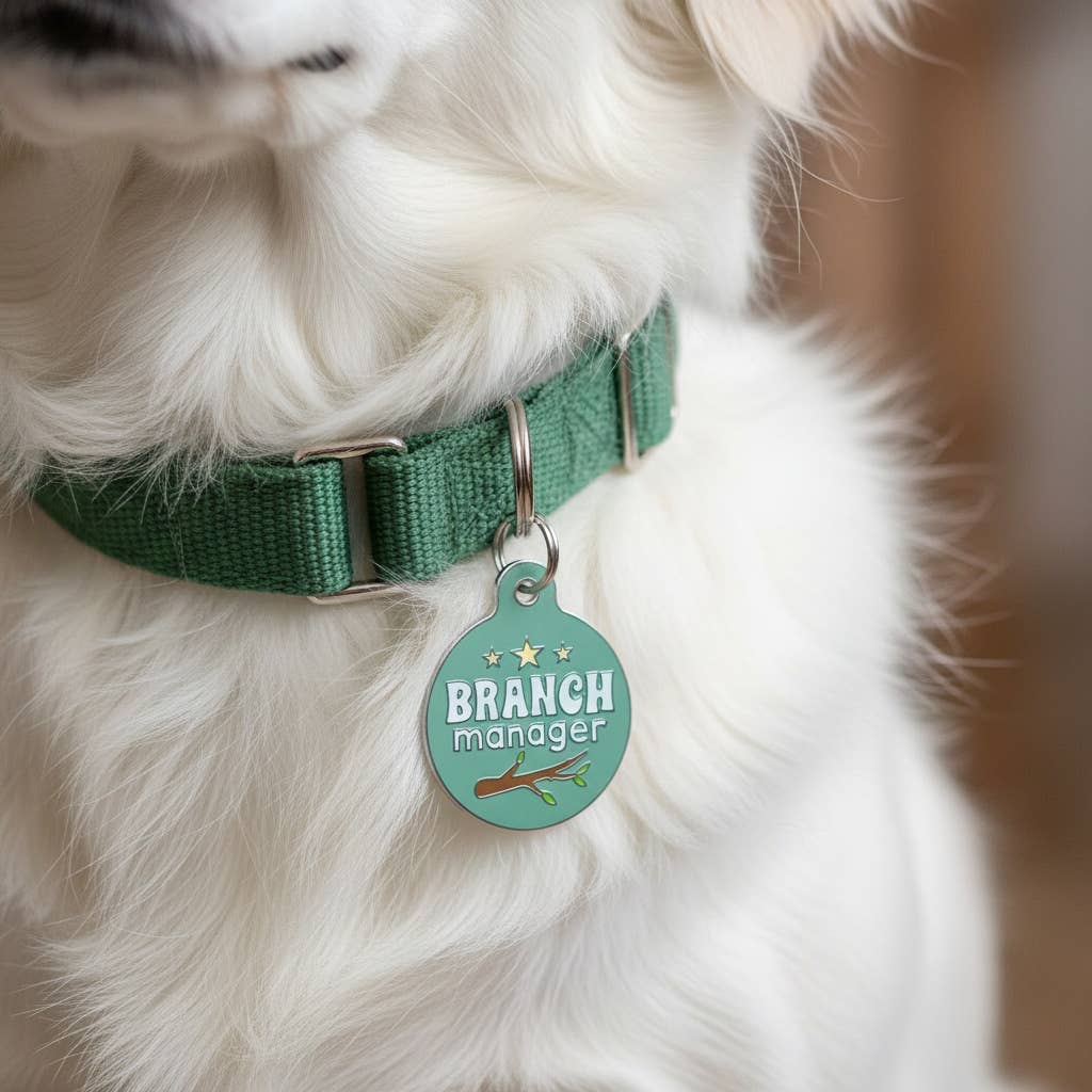 Dog ID Tag Personalize - Branch Manager