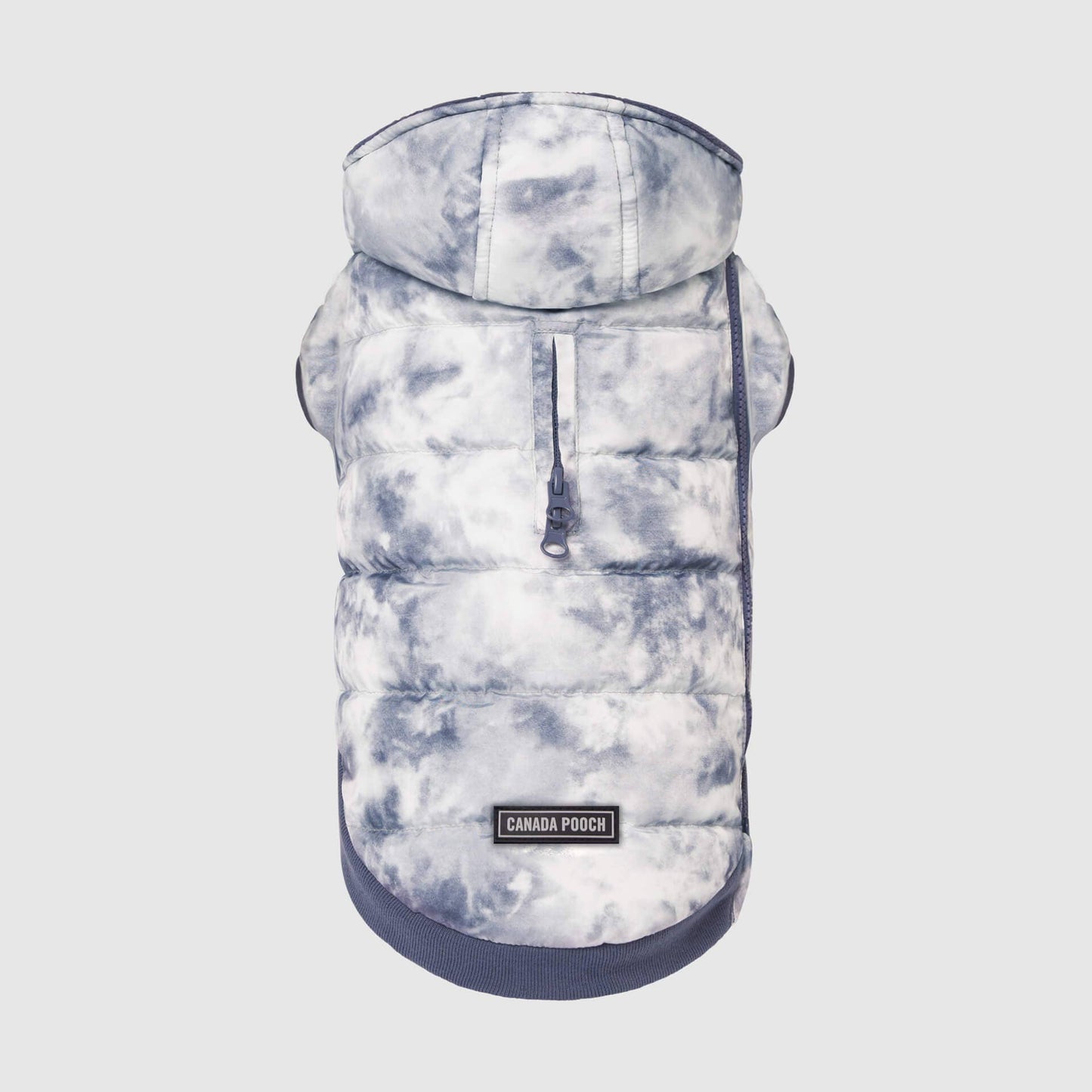 Prism Puffer- Dog Coat: Pink Houndstooth / 24