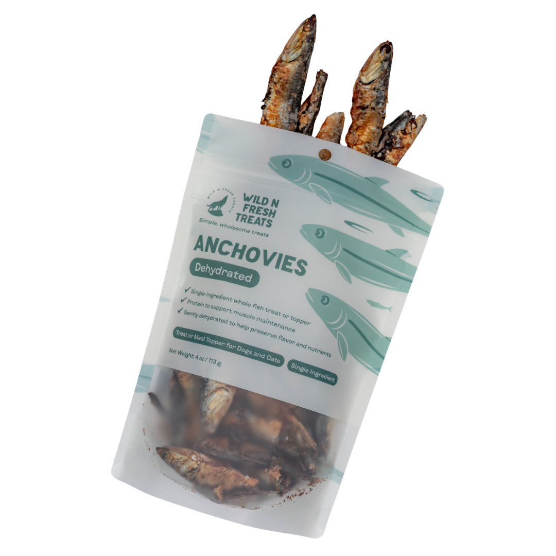Dehydrated Anchovies: 4 oz