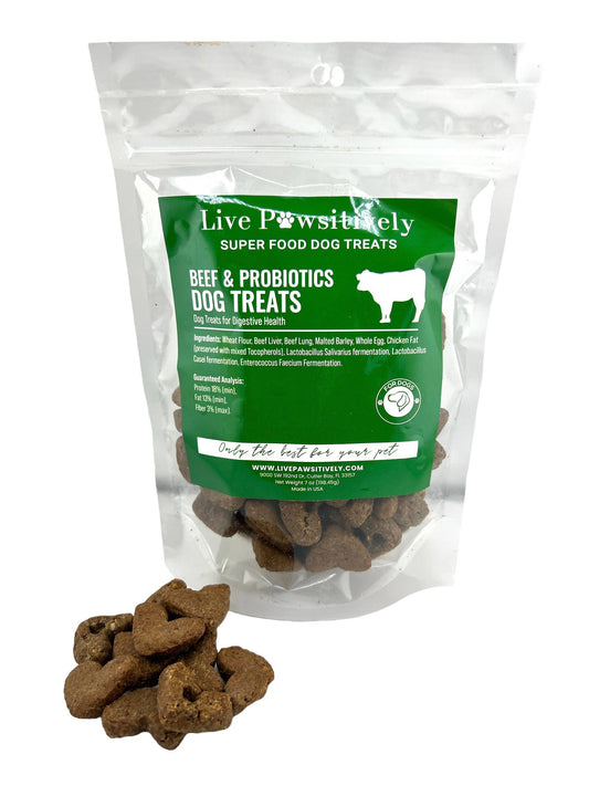 Beef & Probiotics Dog Treats