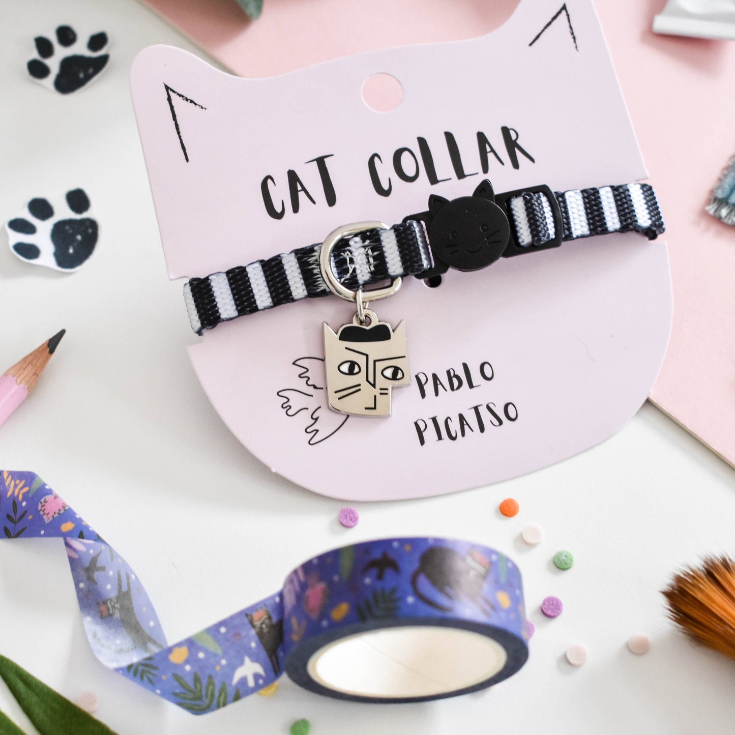 Pablo Picatso Artist Cat Collar