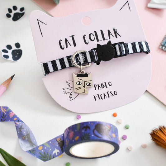 Pablo Picatso Artist Cat Collar