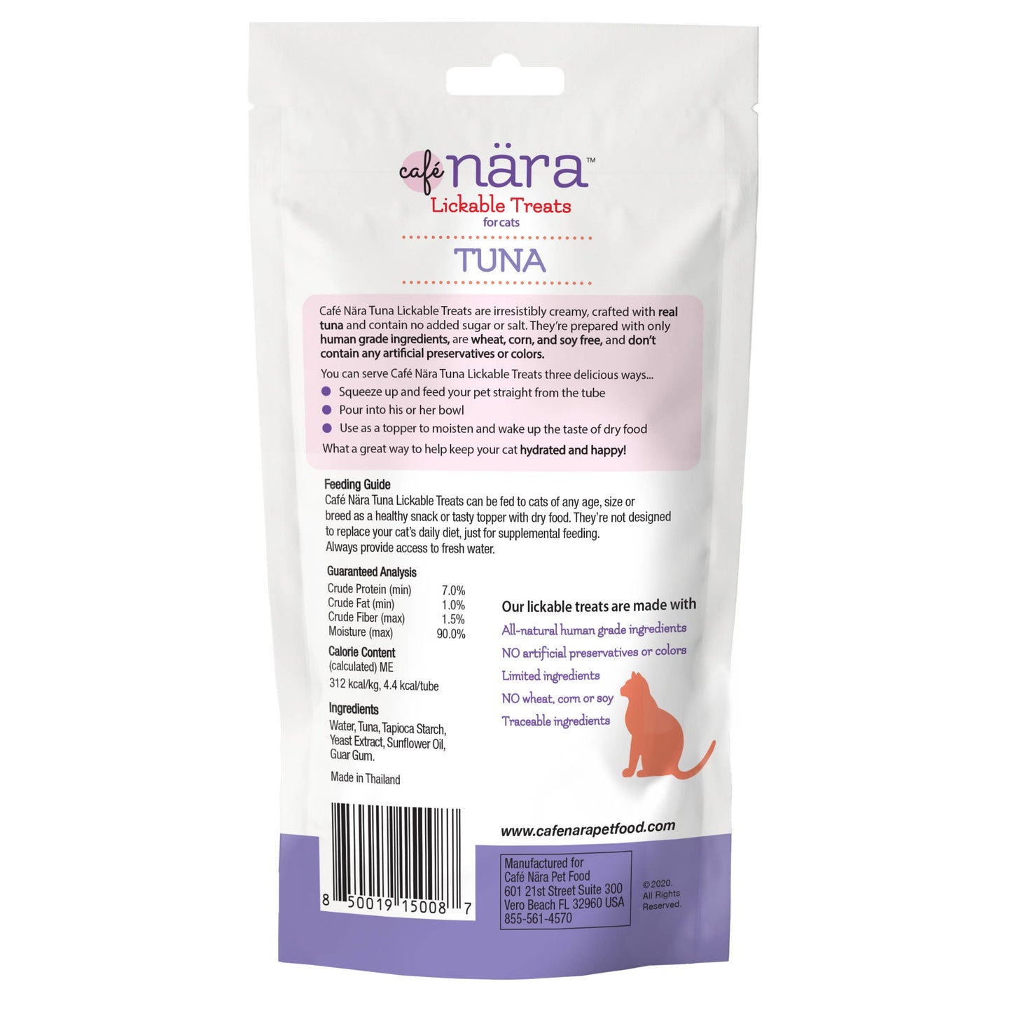 Cafe Nara Lickable Treat for Cats - Tuna