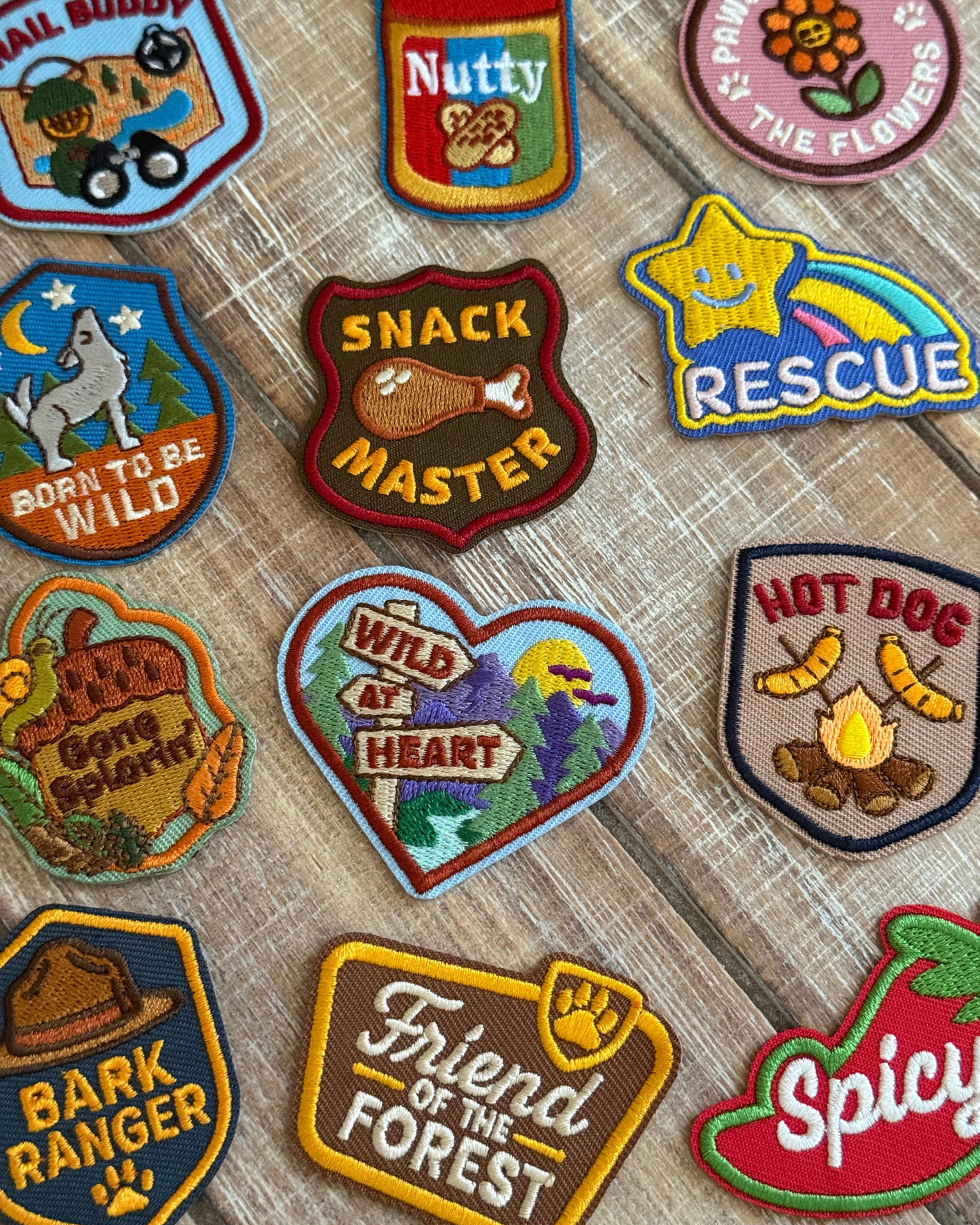 Free Spirit | Velcro or Iron-On Patch for Pets
