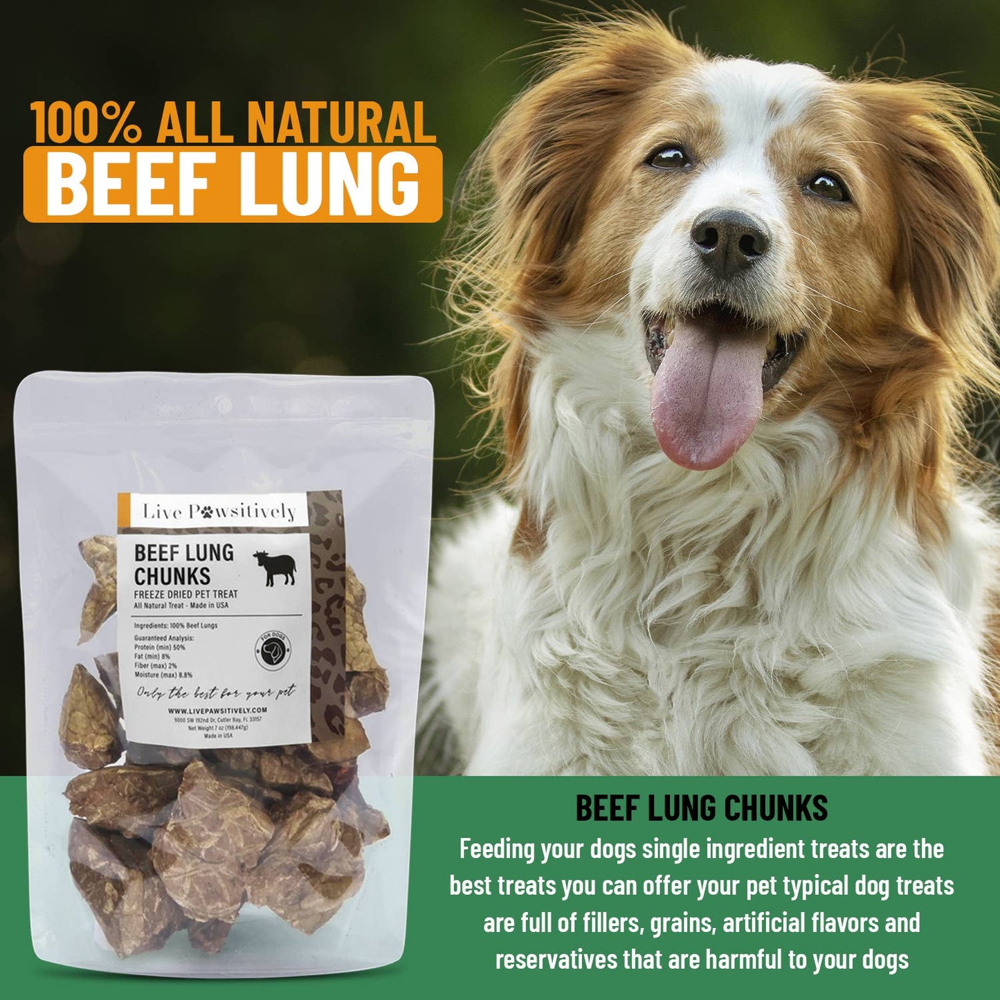 Beef Lung Chunks