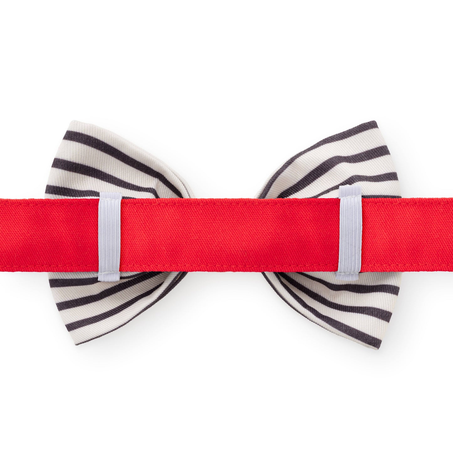 Anchor Embroidered Dog Bow Tie