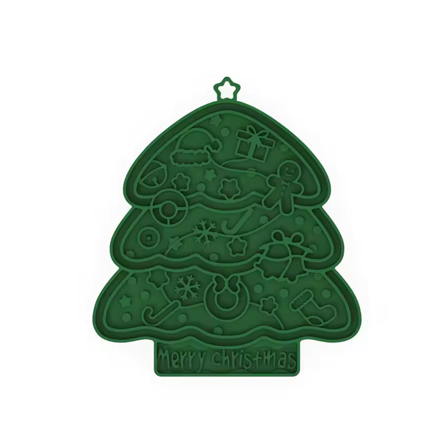 Christmas Lick Mat