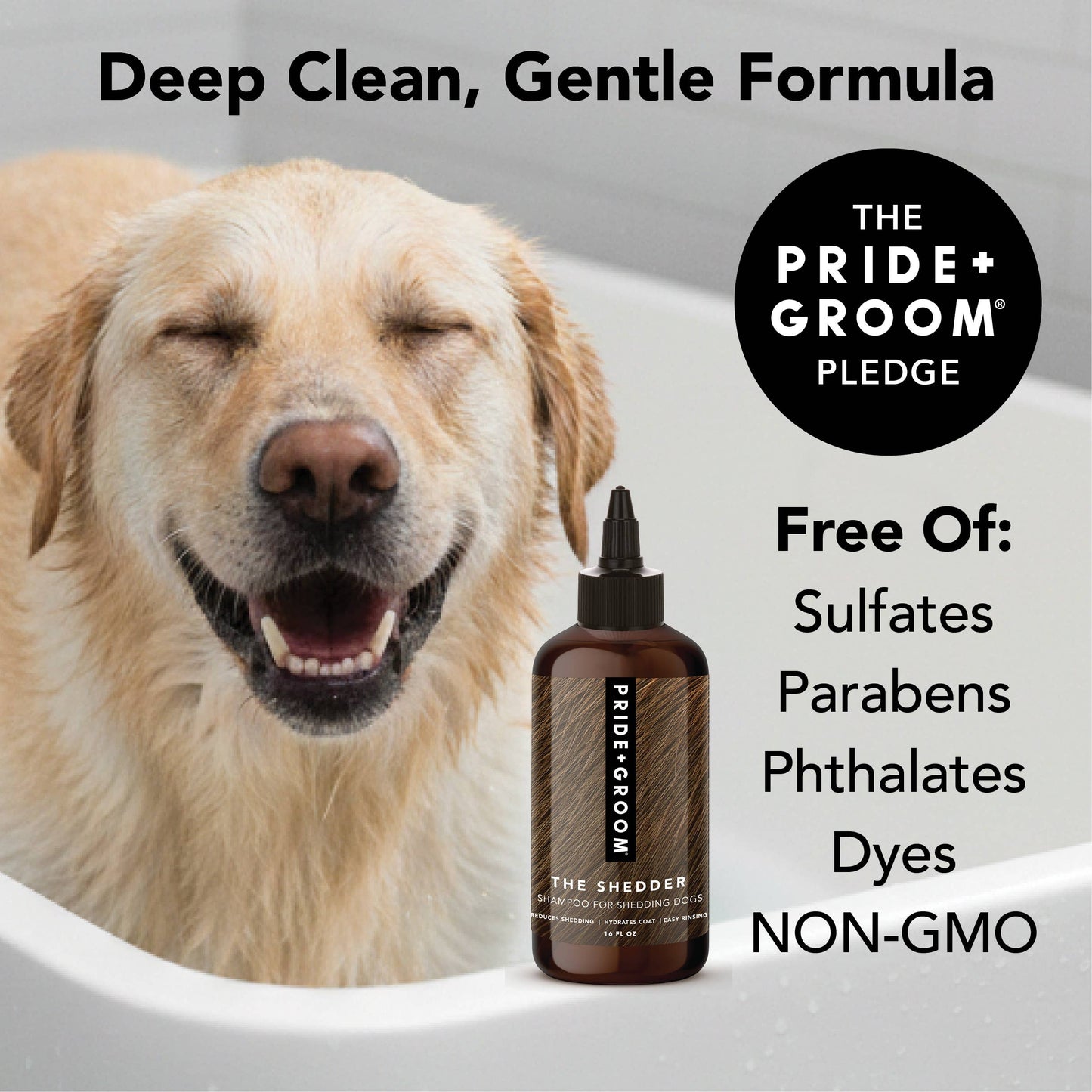 THE NON SHEDDER Shampoo, 12oz