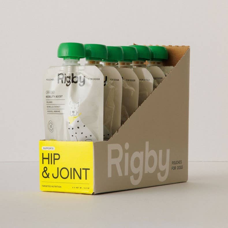 Rigby Targeted Dog Treats, Hip & Joint Lickable Pouch