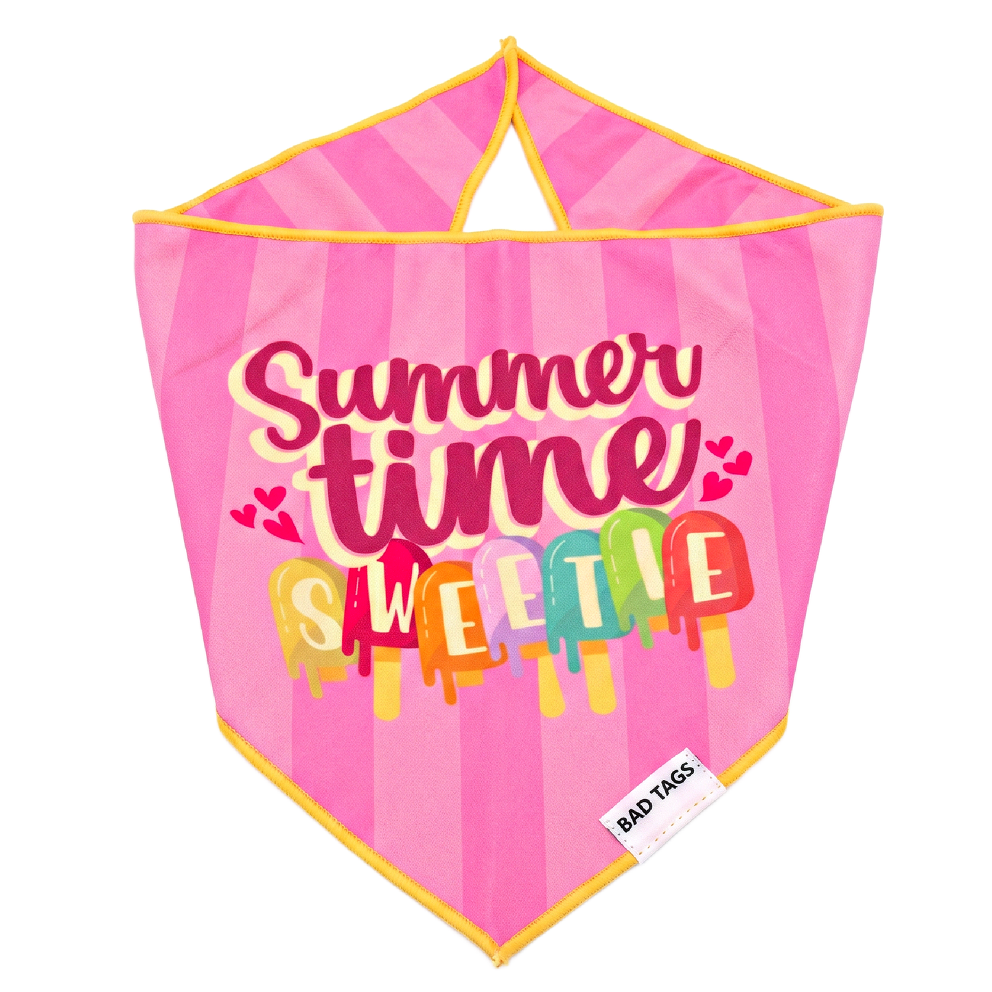 Reversible Dog Bandana - The Summertime Sweetie: Large