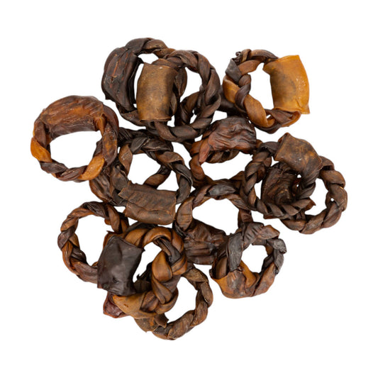 4" Braided Collagen Ring All-Natural Dog Chew