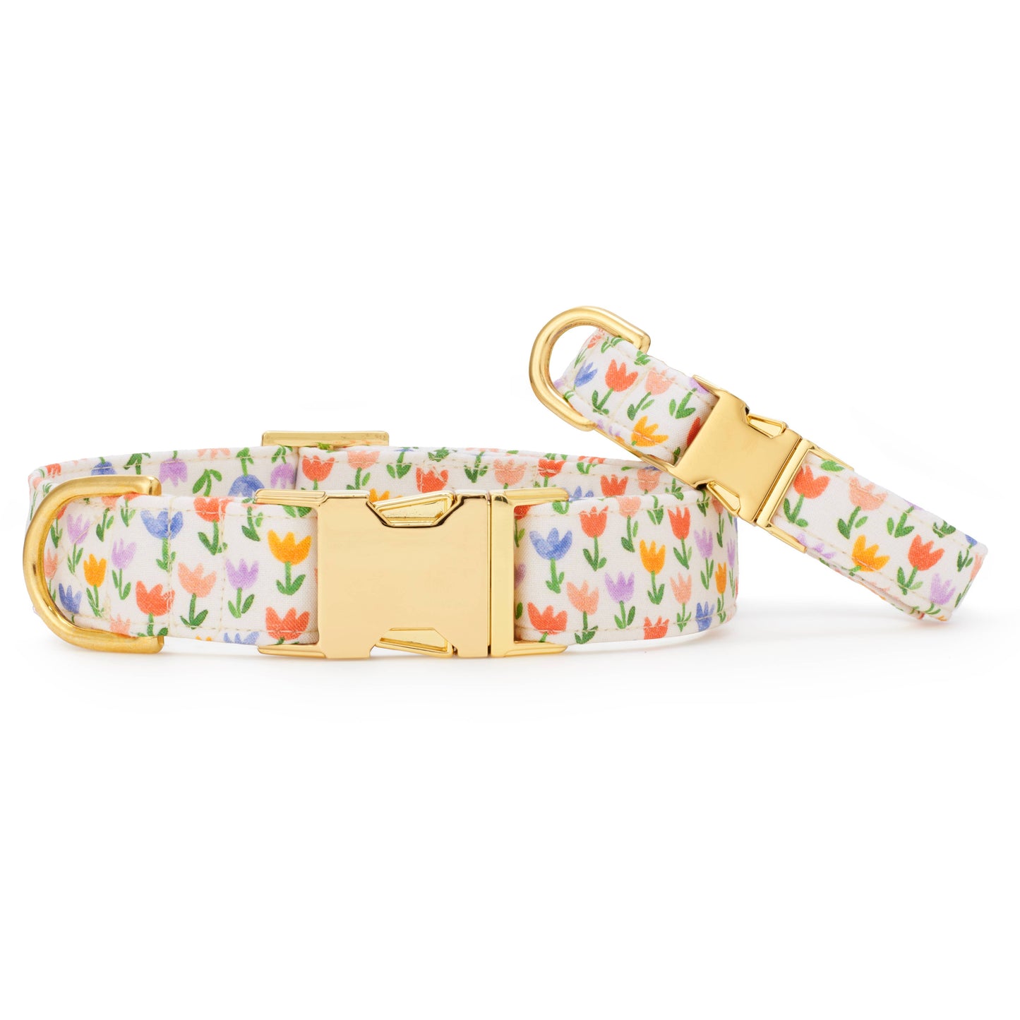 Tulip Garden Dog Collar