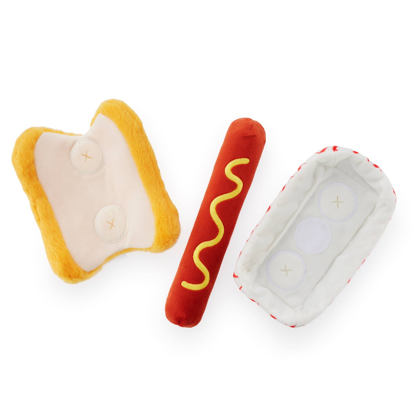 Hot Dog Interactive Snuffle Dog Toy