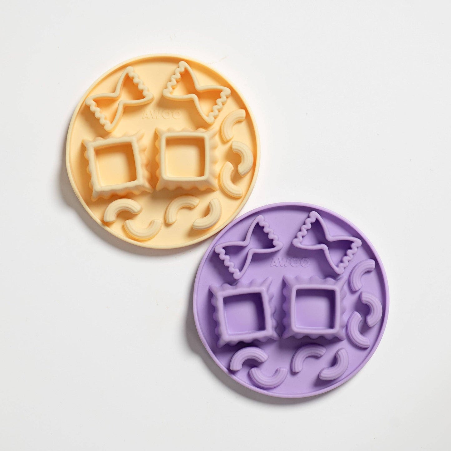 Snackaroni Slow Feeder Insert & Lick Mat: YELLOW