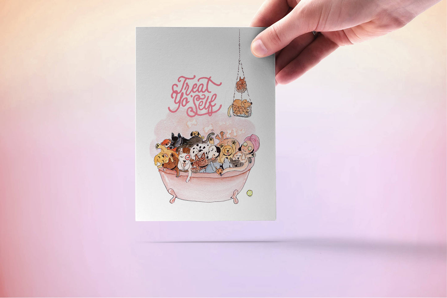 Treat Yo Self Dog Spa Card