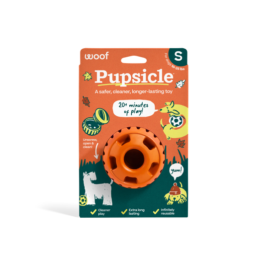 WOOF Pumpkin Pupsicle Small