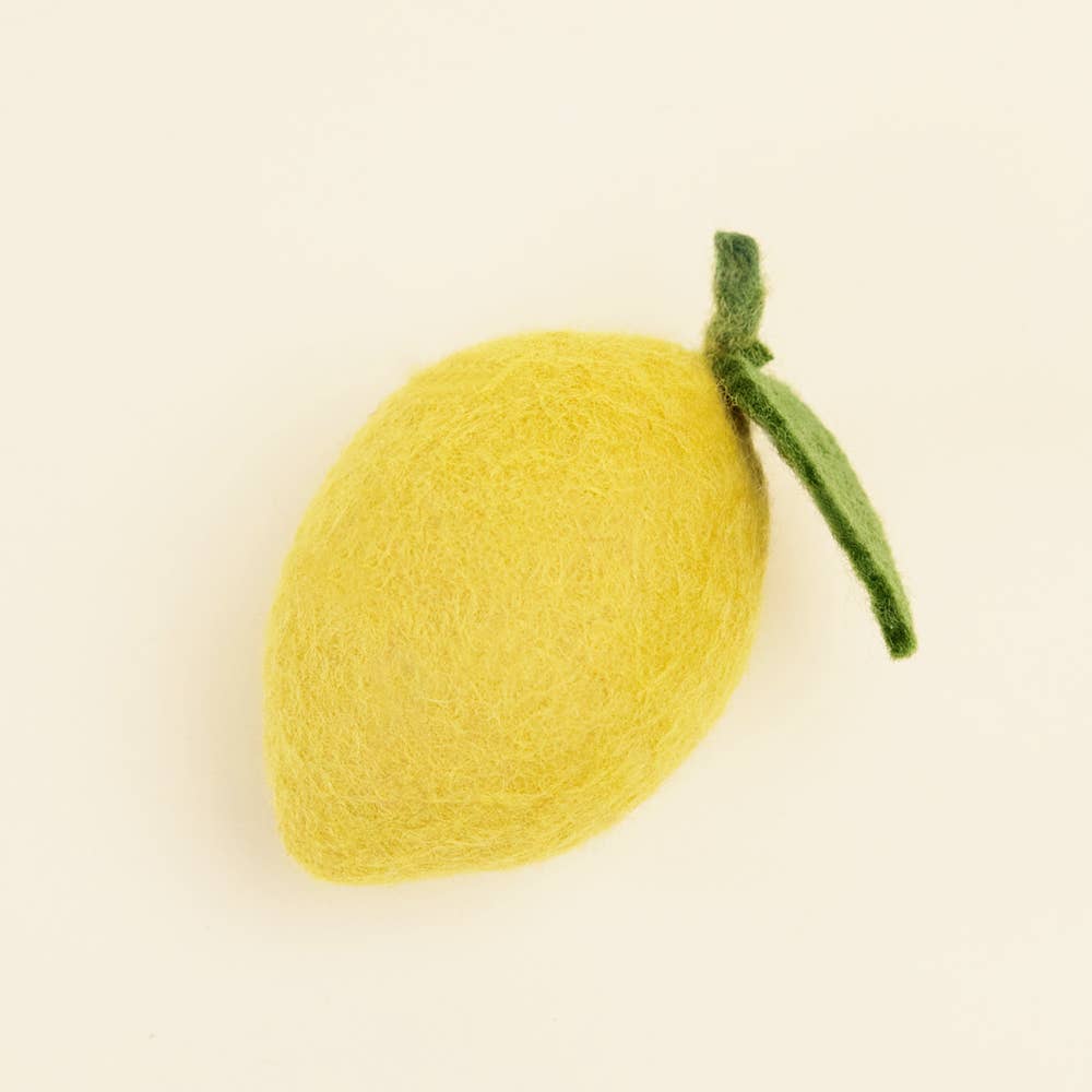 WOOL LEMON Wool Dog and Cat Toy: Large