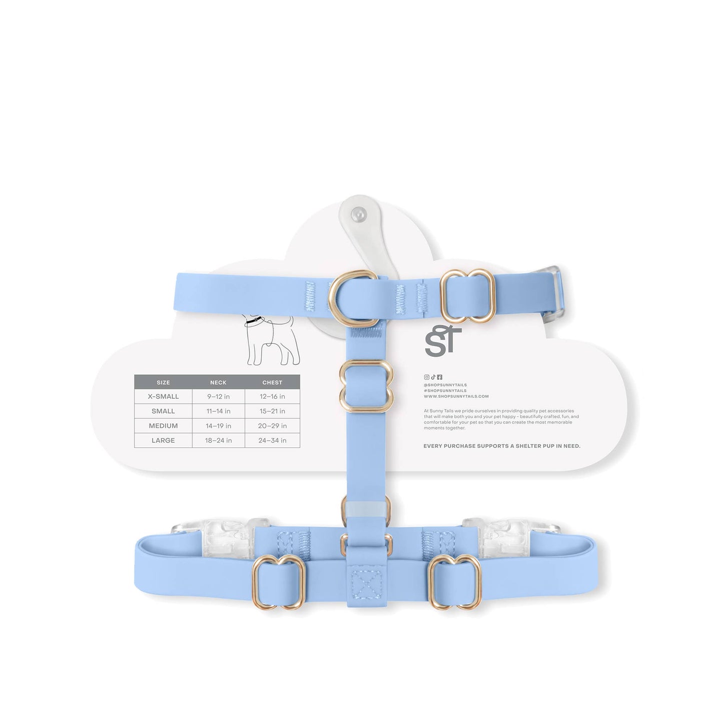 Ember Black Cloud Lite Dog Harness