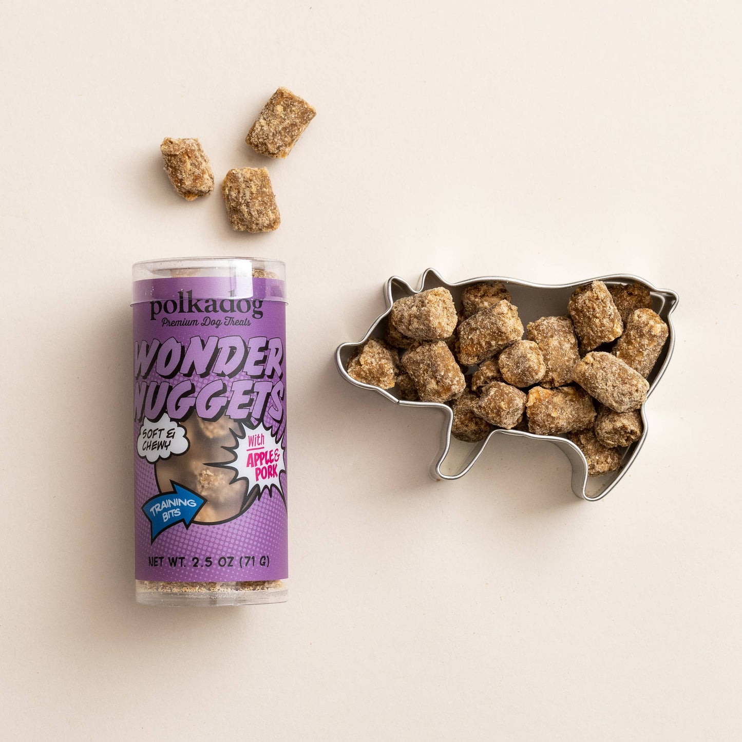 Wonder Nuggets, Apple & Pork - 2.5oz
