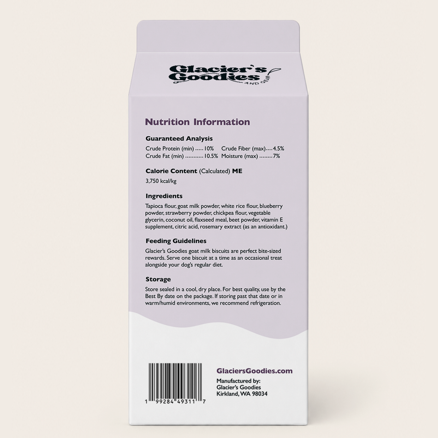 Goat Milk Dog Treats — Blueberry & Strawberry