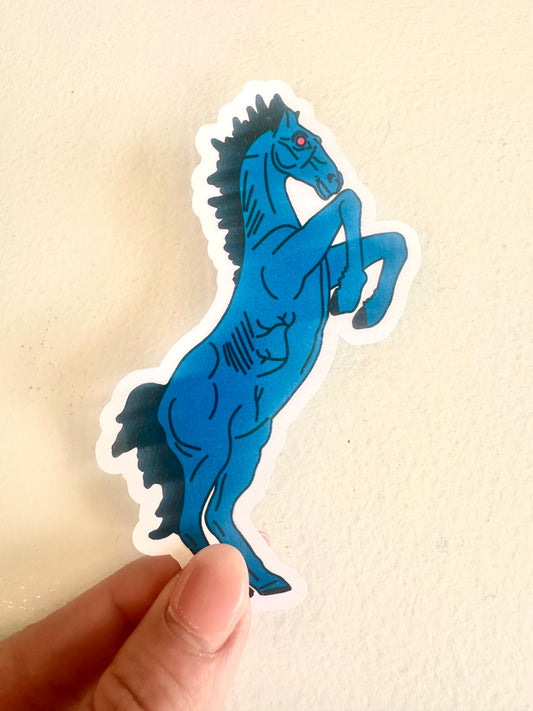 Blucifer Sticker