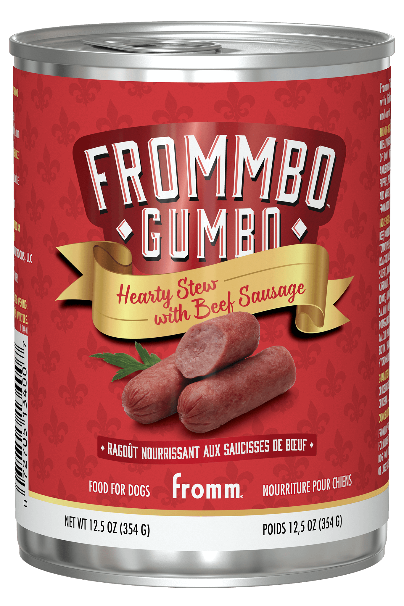 Frommbo Gumbo Hearty Stew with Beef Sausage