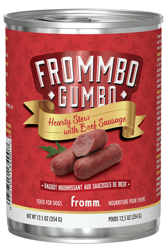 Frommbo Gumbo Hearty Stew with Beef Sausage
