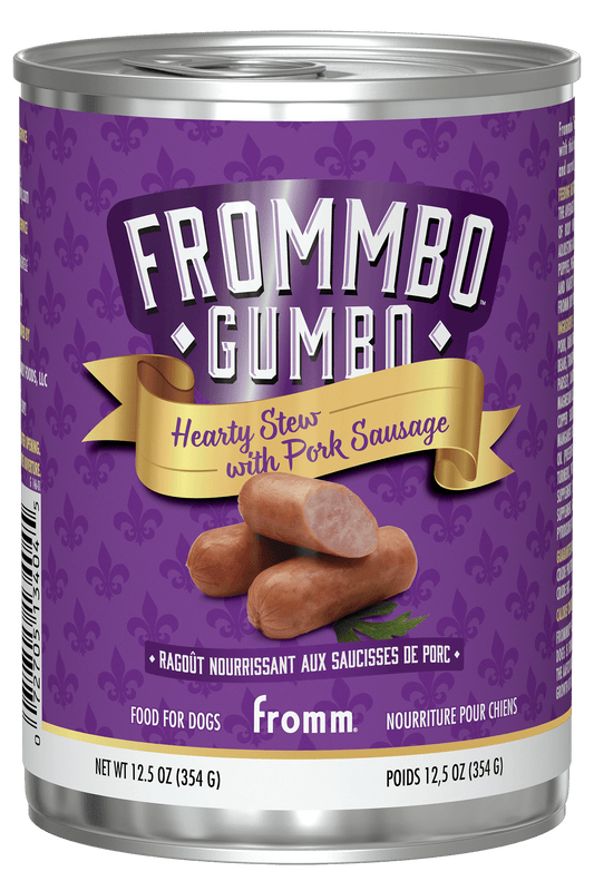 Frommbo Gumbo Hearty Stew with Pork Sausage