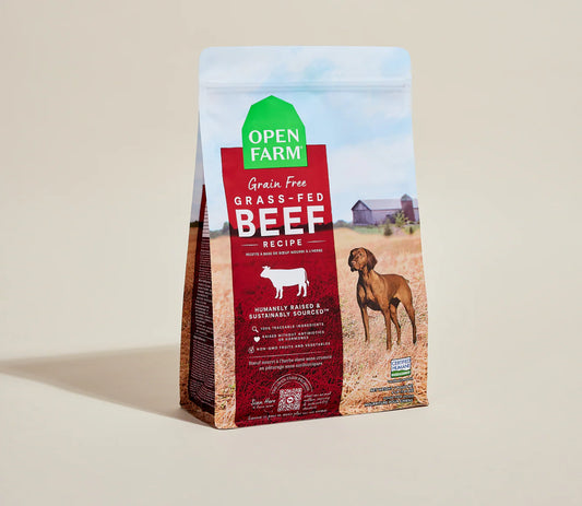 Open Farm Grain Free Grass Fed Beef 22 lb
