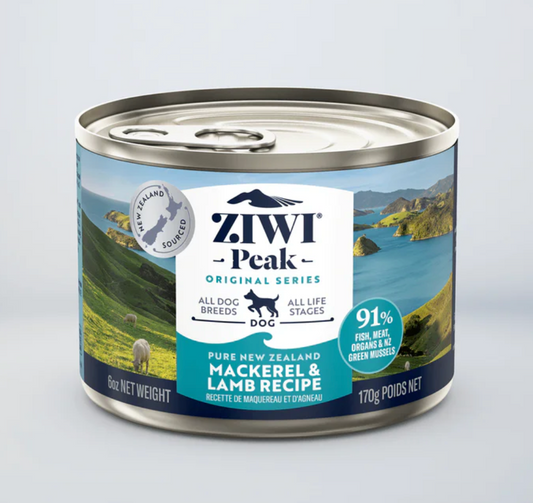 Ziwi Mackerel & Lamb Recipe - Wet Dog Food 6oz