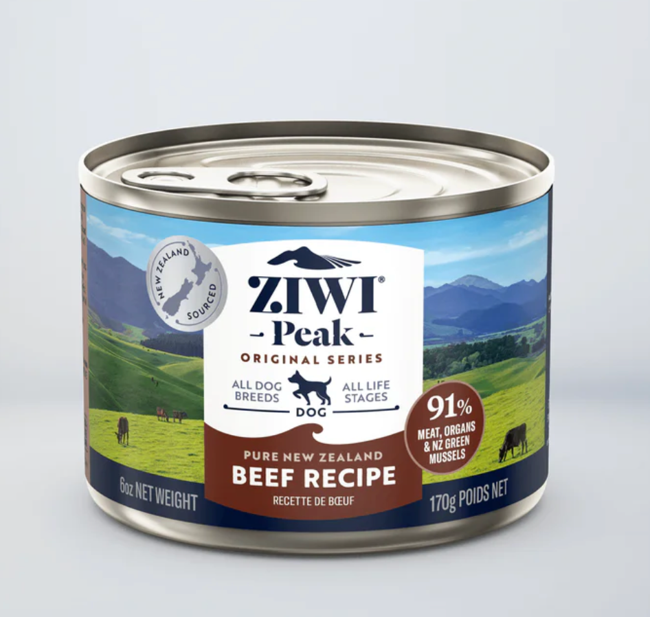 Ziwi Beef Recipe - Wet Dog Food 6oz
