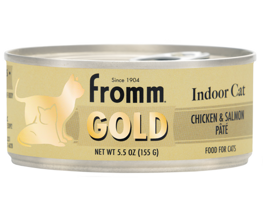 Fromm Gold Chicken & Salmon Pâté Indoor Cat Food